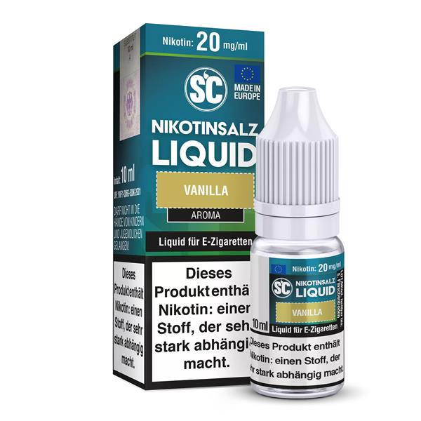 SC - Vanilla - Nikotinsalz Liquid 20 mg/ml