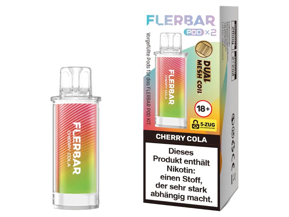 FLERBAR POD - CHERRY COLA