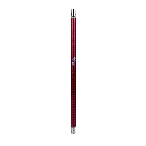 WD-Hookah Carbon-Mundstück Silver-Red