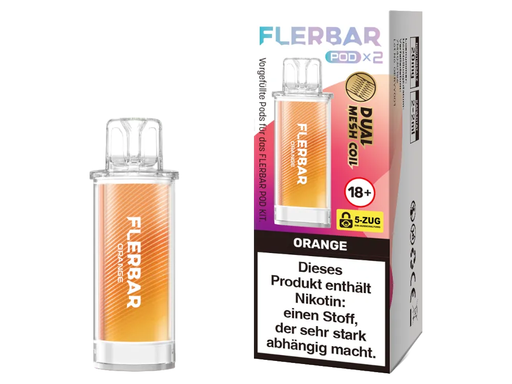 FLERBAR POD - ORANGE