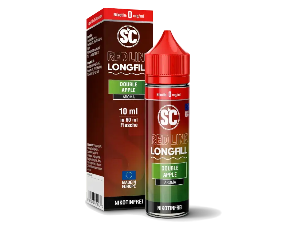 SC-RED LINE Double Apple - Longfills 10ml