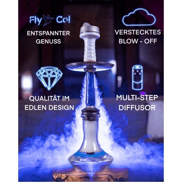 FlyCol CLR Shisha Vollset Rot