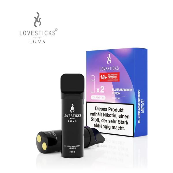 LOVESTICKS - LUVA POD Duo Pack Blueraspberry Lemon