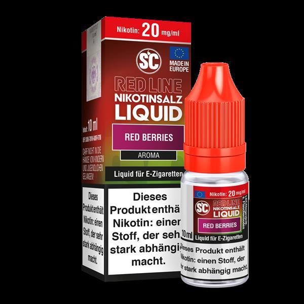 SC-RED LINE Red Berries - Nikotinsalz Liquid 10 mg/ml