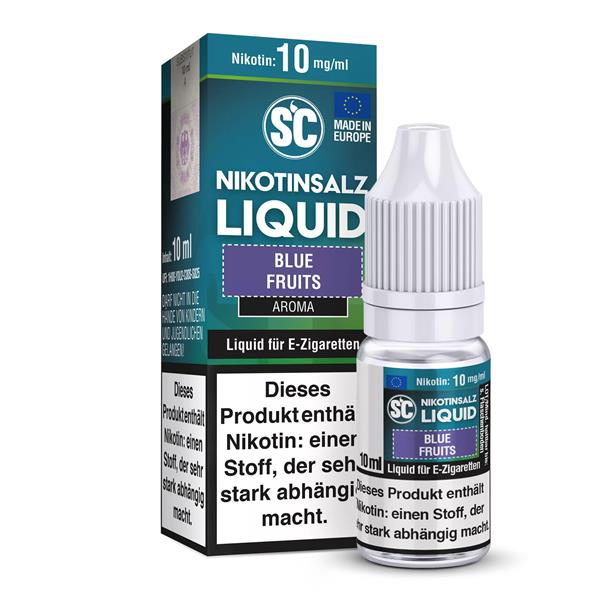 SC - Blue Fruits - Nikotinsalz Liquid 10 mg/ml