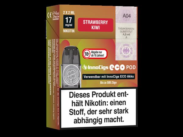 InnoCigs - Eco Strawberry Kiwi 2x Pods 17mg