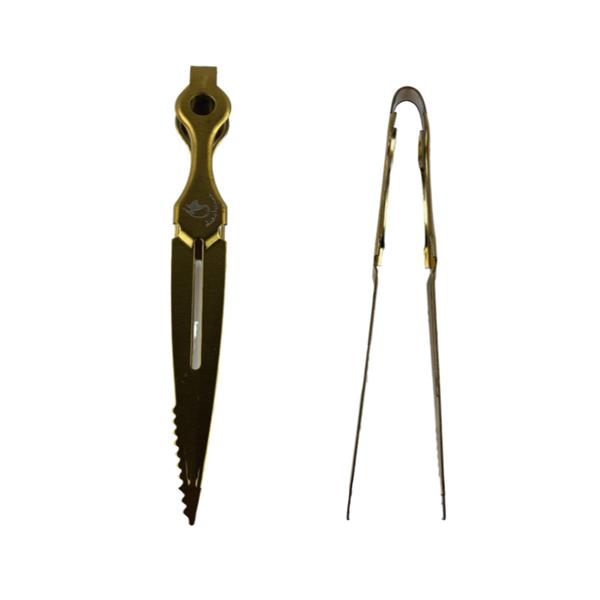 Dschinni Combat Tweezer Gold