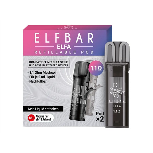 ELF BAR - ELFA Leer-Pod ( 2 Stück )