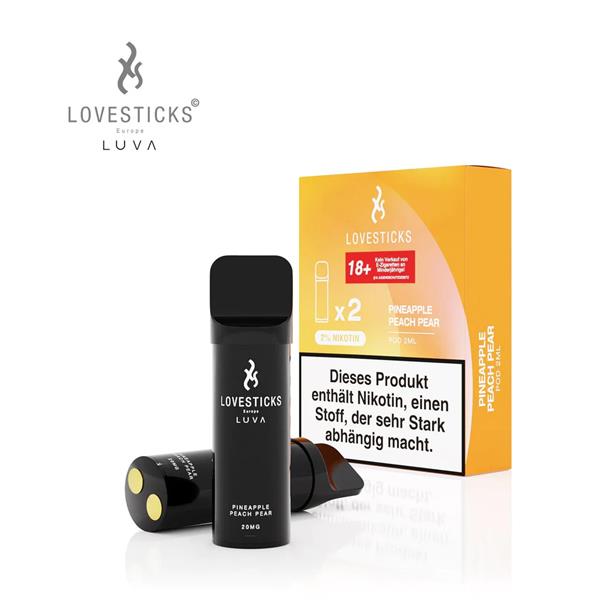 LOVESTICKS - LUVA POD Duo Pack Pineapple Peach Pear