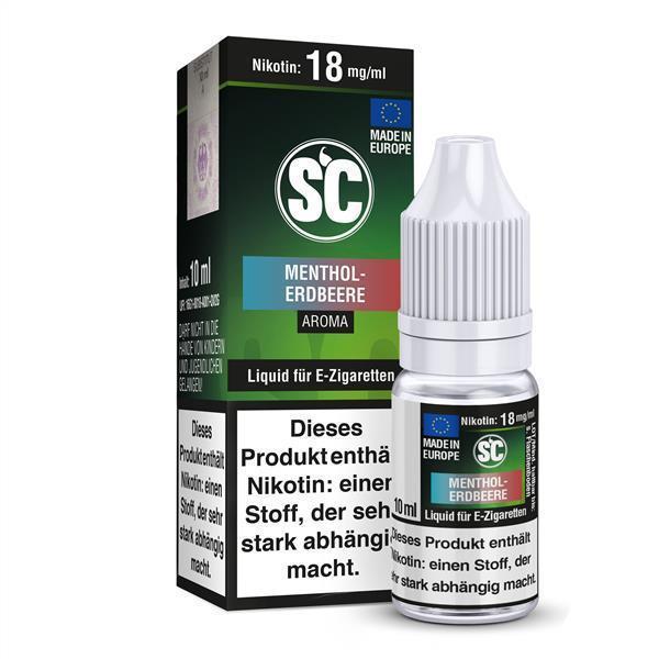 SC - Menthol Erdbeere Liquid 0 mg/ml