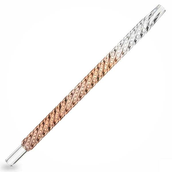 Little-Dragon Glasmundstück Twirl-Rosegold