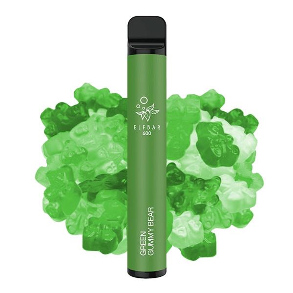 Elf-Bar 600 Green Gummy Bear