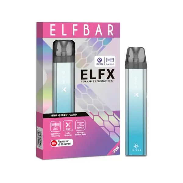 Elfbar Elfx - Silber Blau