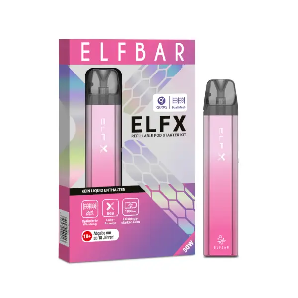 Elfbar Elfx - Silber Pink