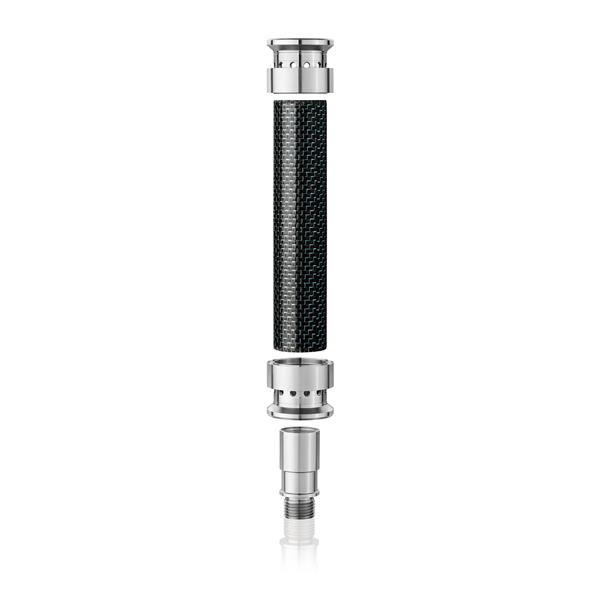 Steamulation-X Blow-Off Adapter-Set-Carbon-Black-Blue für PRO X MINI