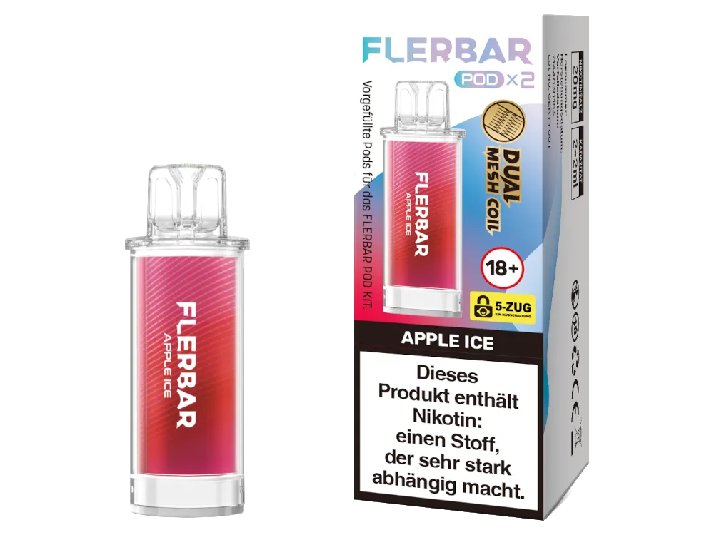 FLERBAR POD - APPLE ICE