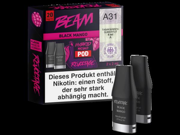 REVOLTAGE - BEAM Black Mango 2x Pods 600 Züge